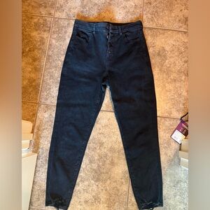 American Eagle Outfitters Women's black High Rise Jeans